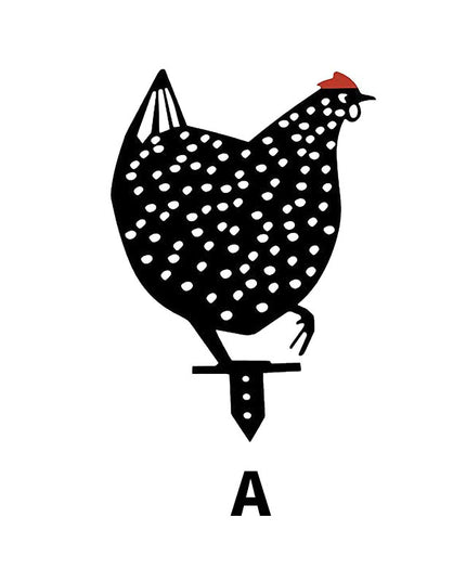 Sherem Metal Chicken Garden Sculpture - Libiyi