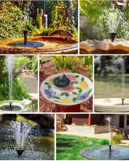 Libiyi Solar Powered Water Fountain - Libiyi