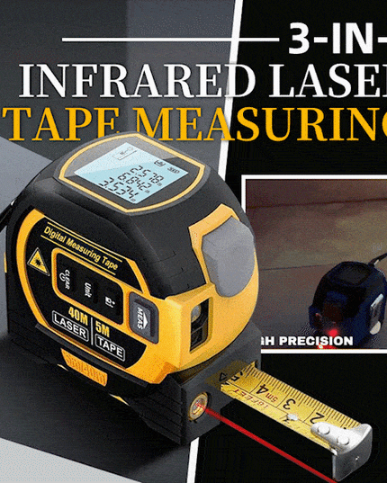 🔥HOT SALE - 3-In-1 Infrared Laser Tape - Men Gift - Libiyi
