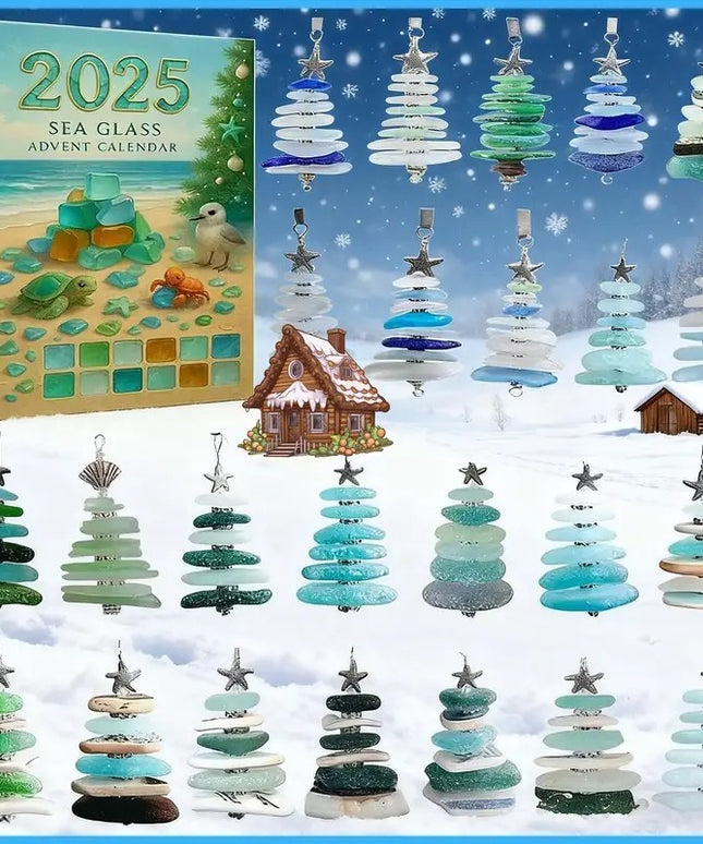 Libiyi 2025 Sea Glass Advent Calendar - Libiyi