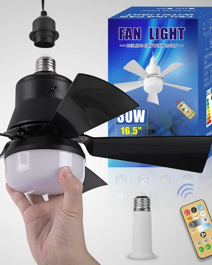 Libiyi 2-In-1 Portable Ceiling Fan - Libiyi