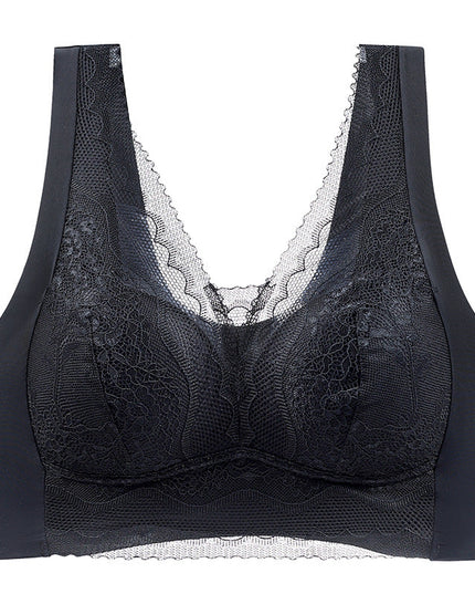 Lace anti-exposure seamless bra - Libiyi