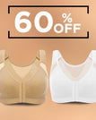60% OFF Conjunto 2 (BEGE + BRANCO) - Economize $ 16 / XS