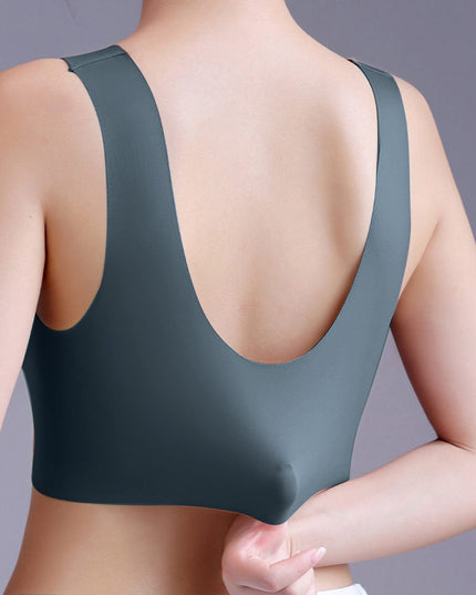 Women's push-up lace push-up bra for beautiful back - Libiyi