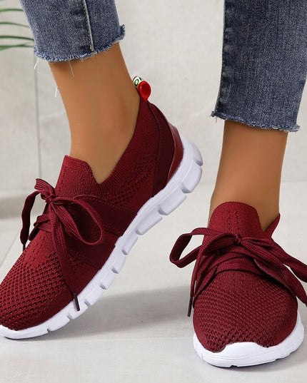 Knitted Mesh Ultralight Tennis Sneakers - Keilini