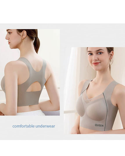 Full Cup Pads Large Size Breathable Bras for Ladys Women - Libiyi