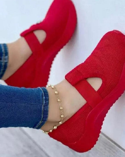 Spring New Fashion Casual Shallow Mesh Hollow Women's Sneakers - Libiyi