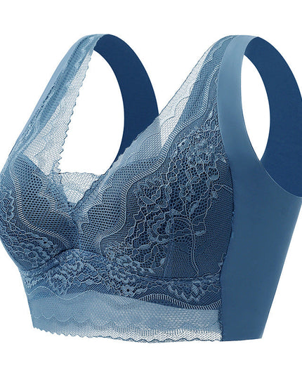 Lace anti-exposure seamless bra - Libiyi