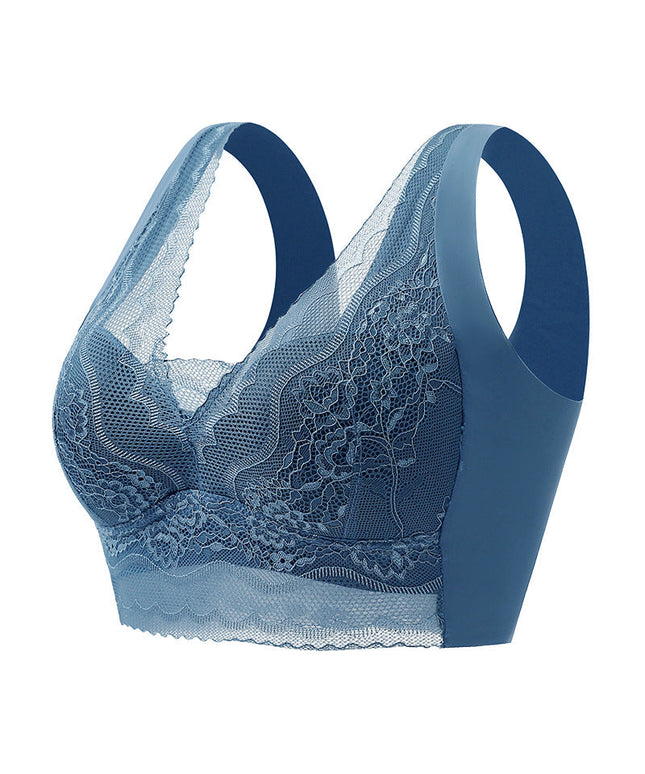 Lace anti-exposure seamless bra - Libiyi