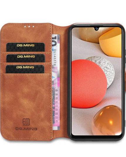 Wallet Stand PU Leather Case For Samsung Galaxy A12 - Libiyi