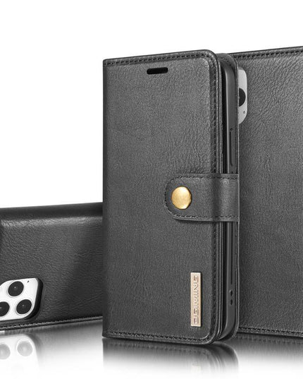 DG.MING Magnetic Detachable Leather Wallet iPhone Case - Libiyi