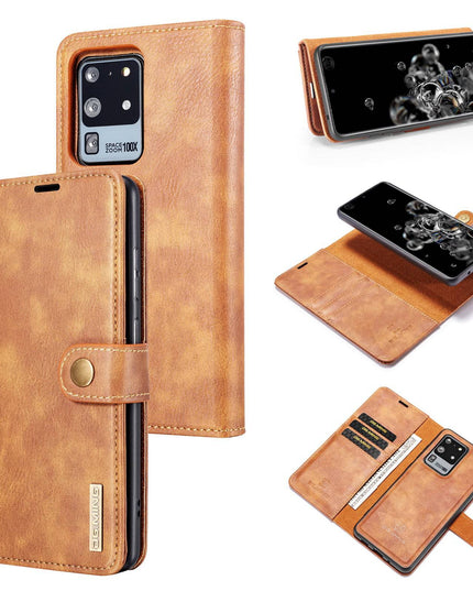 Samsung Galaxy S20 Magnetic 2-in-1 Detachable Leather Wallet Case - Libiyi