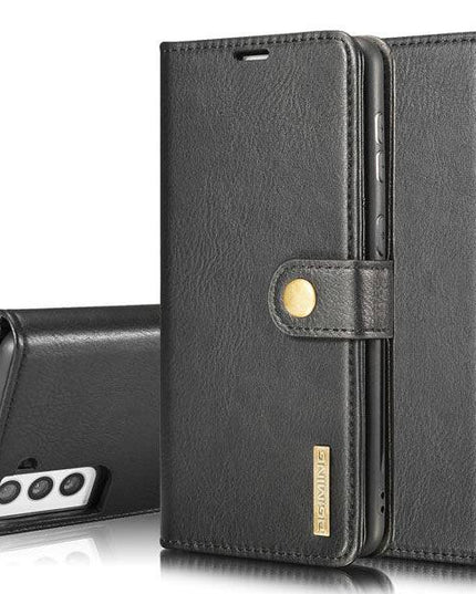 Magnetic 2-in-1 Detachable Leather Wallet Case For Samsung S21 - Libiyi