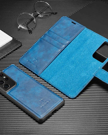 Luxury Leather Card Wallet Flip Magnet Case For Samsung Galaxy S21 Series - Libiyi