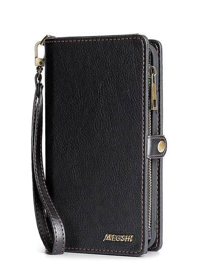 MEGSHI Magnetic 2-in-1 Detachable Leather Wallet Case For Samsung - Libiyi