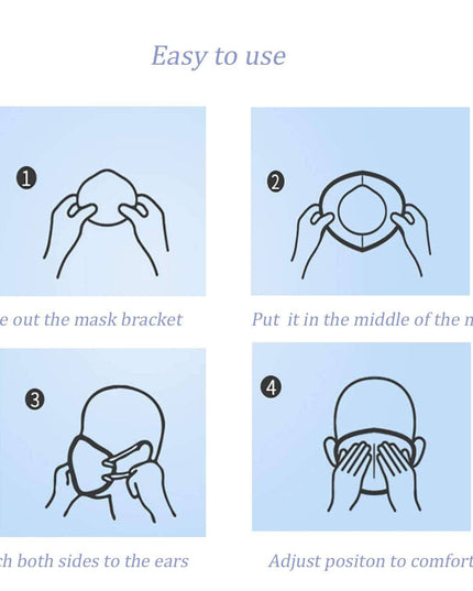 Shield 3D Mask Bracket for Kids and Adults(5PCS) - Libiyi