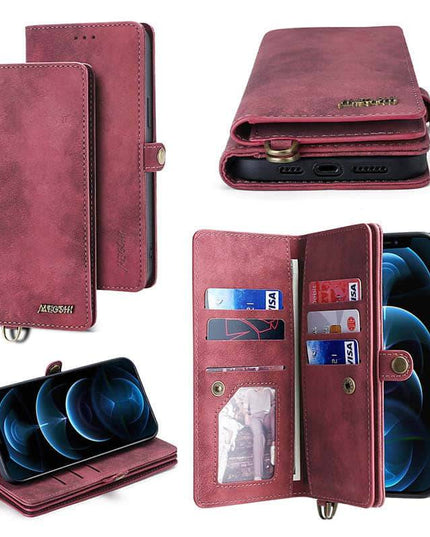 Cardholder Wrist Leather Phone Case for iPhone - Libiyi