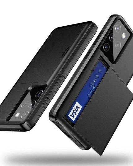 Rigide Flashy Porte-cartes Case For Samsung Galaxy S21 Ultra(5G) - Libiyi