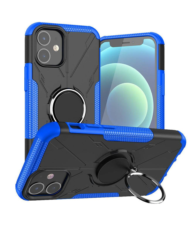 Robot 3 in 1 Heavy Duty Defender Case For iPhone 12 Pro - Libiyi