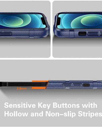 Thick Solid Armor Tactical Protective Case For iPhone 12 Series - Libiyi