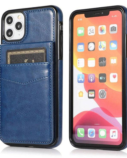 Classic 6 Card Slots Wallet Phone Case For iPhone - Libiyi