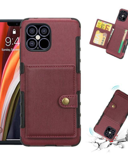 Security Copper Button Protective Case For iPhone - Libiyi