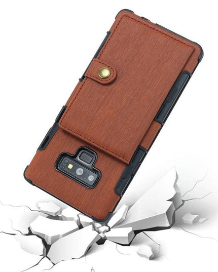 Security Copper Button Protective Case For Samsung Note 9 - Libiyi