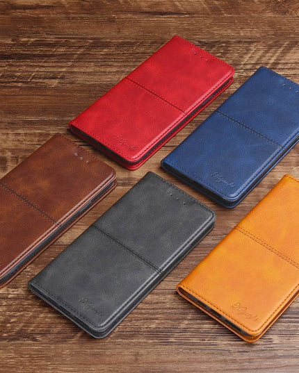 TPU + PU Leather Phone Cover Case for iPhone - Libiyi