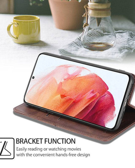 Leather Flip Wallet Cover for Samsung S21 Series - Libiyi