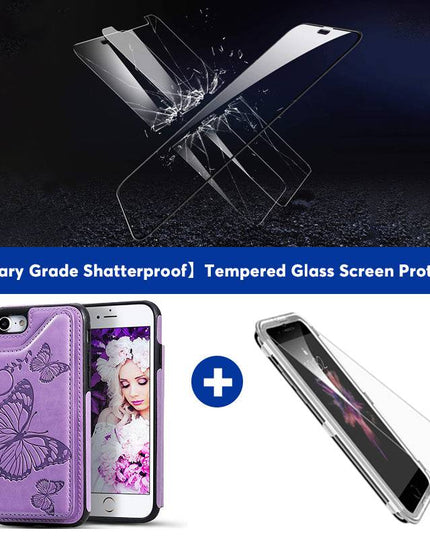 New Luxury Embossing Wallet Cover For iPhone SE2020&7/8-Fast Delivery - Libiyi