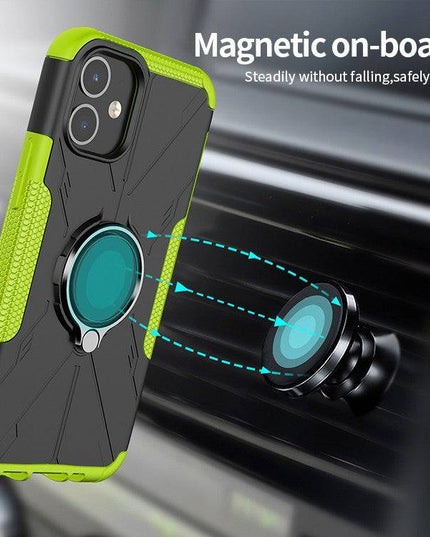 Robot 3 in 1 Heavy Duty Defender Case For iPhone 12 Mini - Libiyi
