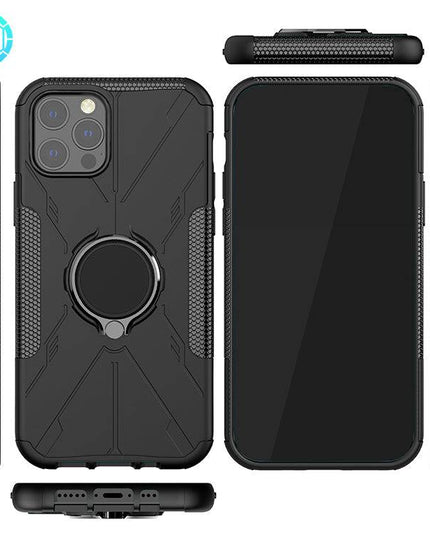 Robot 3 in 1 Heavy Duty Defender Case For iPhone 12 Pro Max - Libiyi