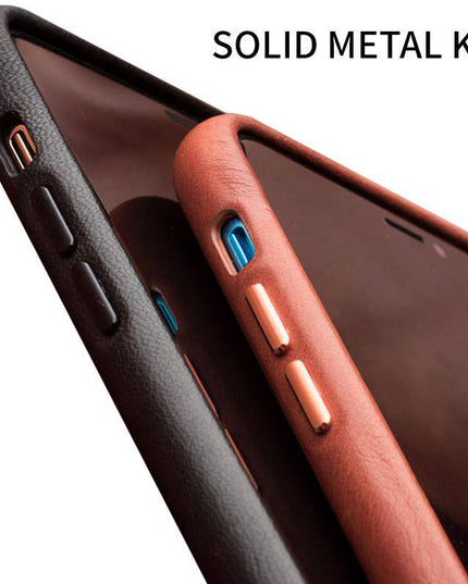 Genuine Leather Silm Back Cover for iPhone - Libiyi