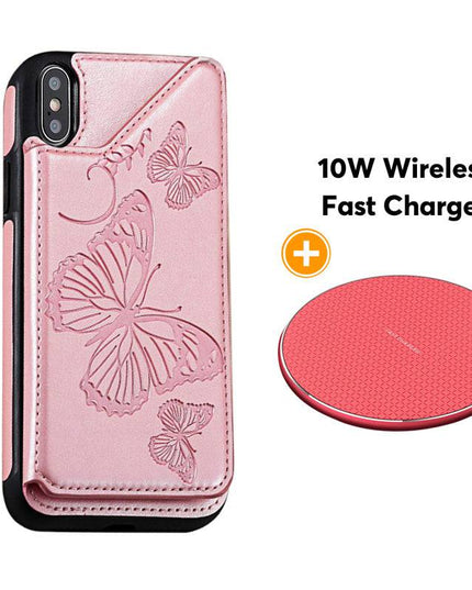 New Luxury Embossing Wallet Cover For iPhone Xs Max-Fast Delivery - Libiyi