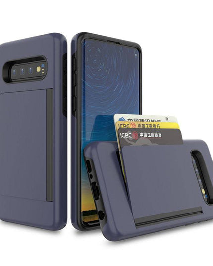 Armor Protective Card Holder Case for Samsung S10 Plus - Libiyi