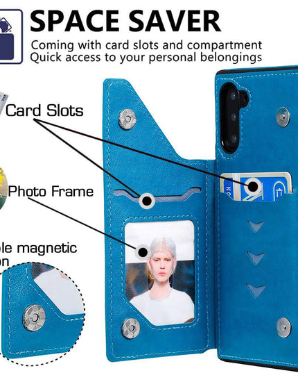 New Luxury Embossing Wallet Cover For SAMSUNG Note 10-Fast Delivery - Libiyi