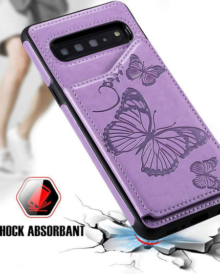 New Luxury Embossing Wallet Cover For SAMSUNG S10 5G-Fast Delivery - Libiyi