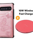 Or rose / Samsung S10 5G / Avec chargeur sans fil