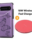 Violet / Samsung S10 5G / Avec chargeur sans fil