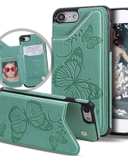 New Luxury Embossing Wallet Cover For iPhone 6/6S-Fast Delivery - Libiyi