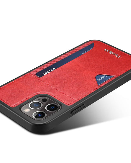 Ultra-thin leather card slot iPhone case - Libiyi