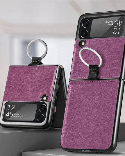 Ultra Fine Ring Samsung Galaxy Z Flip 3 Case Cover - Libiyi