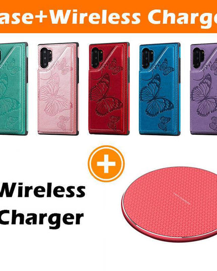 New Luxury Embossing Wallet Cover For SAMSUNG Note 10 Plus-Fast Delivery - Libiyi