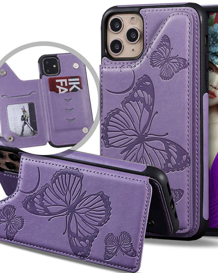 New Luxury Embossing Wallet Cover For iPhone 11Pro Max-Fast Delivery - Libiyi