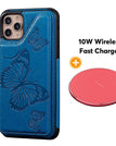 Blue / For iPhone 11Pro Max / With Wireless Charger