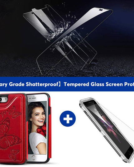 New Luxury Embossing Wallet Cover For iPhone 6 Plus/6s Plus-Fast Delivery - Libiyi