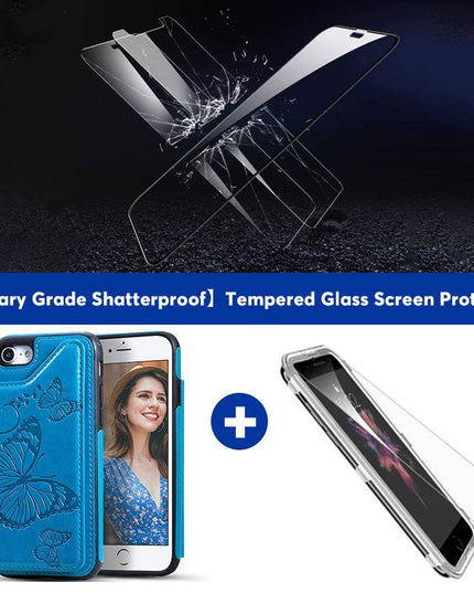 New Luxury Embossing Wallet Cover For iPhone 6 Plus/6s Plus-Fast Delivery - Libiyi