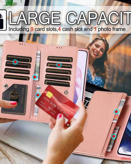 Bling Wallet Leather Case for Samsung S21 Plus - Libiyi