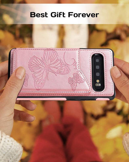 Luxury Embossing Wallet Cover For SAMSUNG S10 Plus - Libiyi