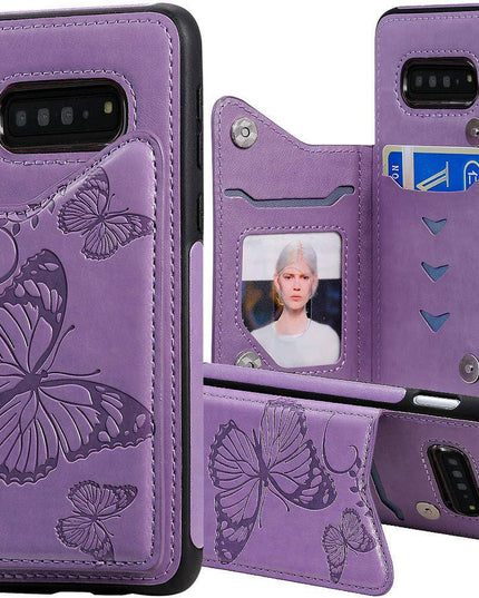 Luxury Embossing Wallet Cover For SAMSUNG S10 Plus - Libiyi